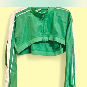 ALO Yoga Green Track Jacket